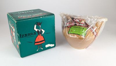 a box of cookies and a bag of candy on the table
