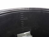 a close up of a plastic container with a label on it