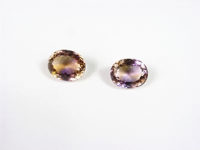 2 amétrines ovales 29.92 cts 21.8x17.2x12.4 n°51104726
