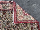 a close up of a piece of cloth with a pattern on it
