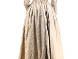 the back of a beige dress on a mannequin mannequin mannequin mannequin mannequin mannequin mannequin mannequin