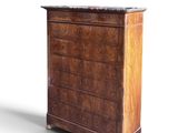 une image d'une commode avec un plateau en marbre