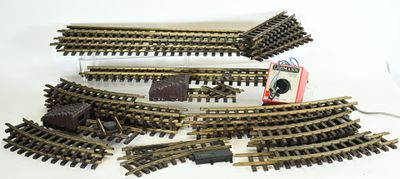 LGB voie G (voisine de l'échelle1), ensemble d'environ 36 rails laiton - Photo 1