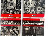 trois cassettes VHS de films sur fond blanc, avec une jaquette rouge