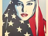 an image of a poster of a woman wearing a headscarf