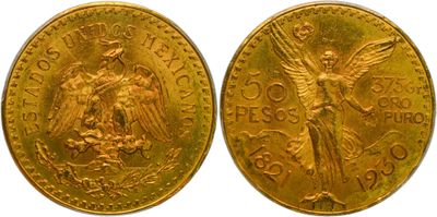 a gold coin with an image of a woman holding a sword