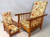 a chair and a chair that are sitting next to each other