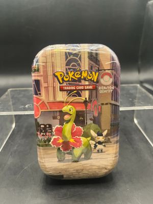 un récipient en plastique sur lequel figure l'image d'un personnage de Pokémon