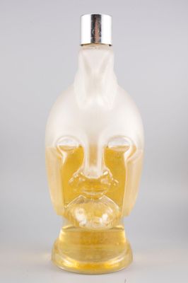 Non-identifié, parfumeur américain Flacon en verre givré de …