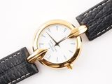 an image of a close up of a wrist watch on a white surface