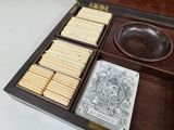 a box of matches and a box of matches on a table