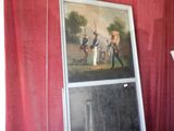 une photo d'un tableau accroché au mur près d'une fenêtre