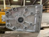 a metal plate that is sitting on top of a pallet