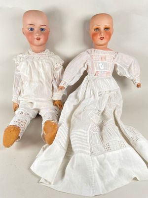 Ancienne poupée Simon & Halbig 1078 taille 8 tète porcelaine