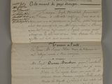 a close up of a piece of paper with writing on it