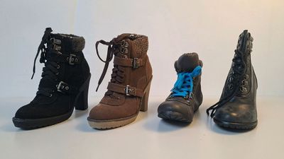 Lot de 4 paires de chaussures pour femmes - GEMO - Tailles d…