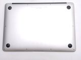 a close up of a laptop with a white back cover