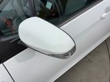 an image of a side view mirror of a car