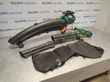 a cordless blower and other tools on a table