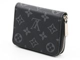 portefeuille Louis Vuitton en cuir noir Monogramme