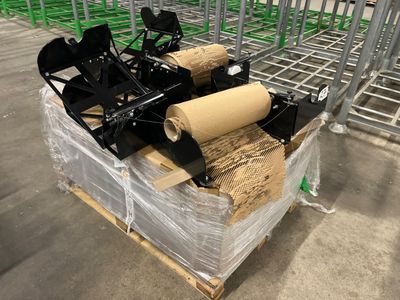 6 dévidoirs de papiers WRAP (pour rouleau de Larg. 39 cm env.) et cons - Photo 1