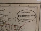 an old map of the high penns of the united states