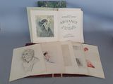 une image représentant une collection de livres ornés de dessins