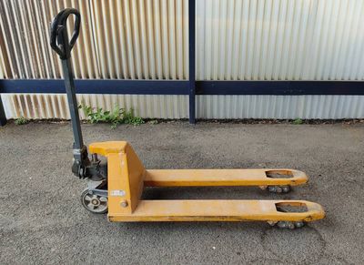 a pallet that is sitting on the ground