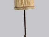 a lamp that is sitting on top of a table