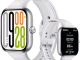 an image of a white apple watch with a white band and a white watch face