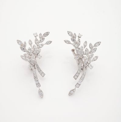 Chanel Boucles D'Oreilles Bouquet de Blé - Élégance et Luxe