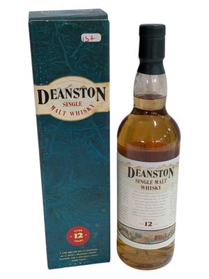 deanston 12 years old single malt whisky