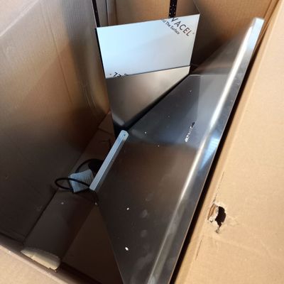 a box with a laptop in it that is in it