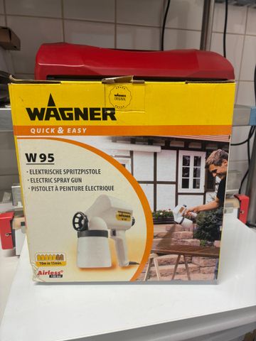 Pistolet à peinture électrique Wagner W95. Frais en sus 14.28%. T...