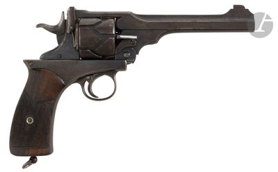 a close up of a revolver on a white background