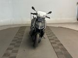 a motorcycle that is parked in a garage
