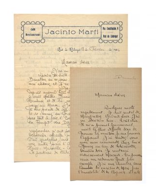 une lettre d'une femme à son père, qui avait lui-même écrit cette lettre à sa mère