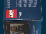 a box that has a lego figure inside of it