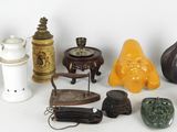 a lot of items that are sitting on a table