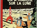 Tintin sur la Lune, édition française