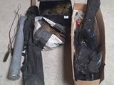 a box full of items that are sitting on the floor