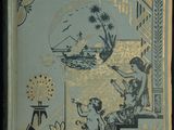 un vieux livre dont la couverture représente un homme et une femme