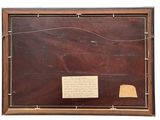 an old picture of a piece of writing on a piece of wood
