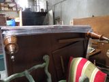 a large piece of furniture that is sitting in a room