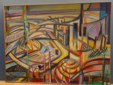une image d'un tableau sur une table dans une pièce
