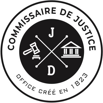 le logo de la Commission de la justice