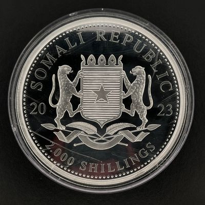 une image montrant un gros plan d'une pièce de monnaie sur laquelle figure un lion