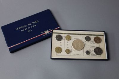 MONNAIE DE PARIS Fleurs de coins, 1975 - Photo 1