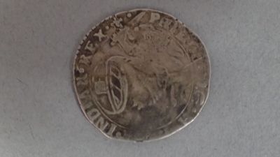BELGIQUE- Phillipe IV (1621-1665), Escalin d'Argent, 29mm, 5…