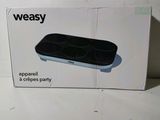 a box with a picture of an appliance inside of it